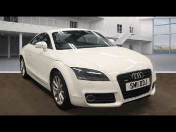 2011 (11) - 2011 2.0 TDI Quattro Sport 2dr coupe WHITE HALF LEATHER