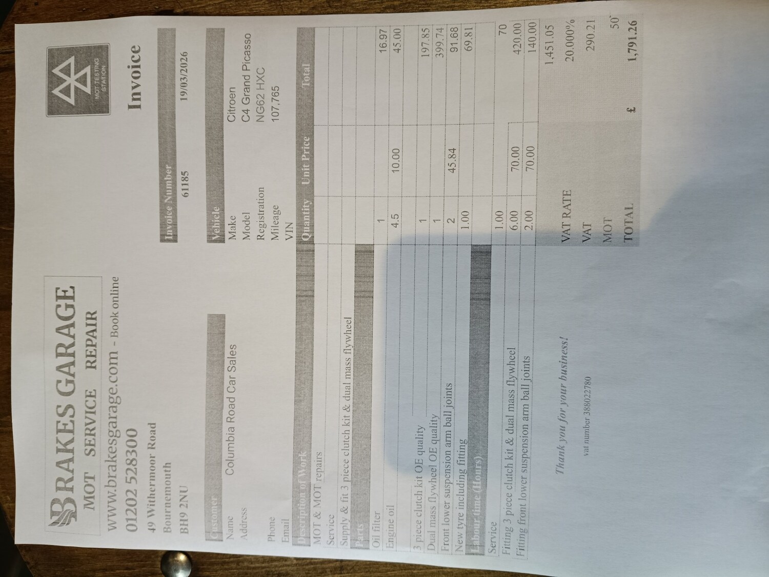 Used Citroen Grand C4 Picasso 2013 for sale - 78197740: Photo 54