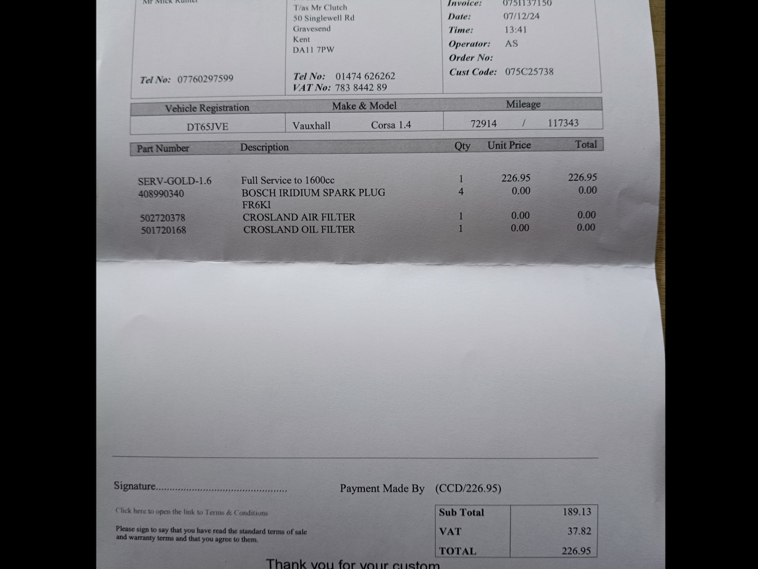 Used Vauxhall Corsa 2016 for sale - 77379129: Photo 28