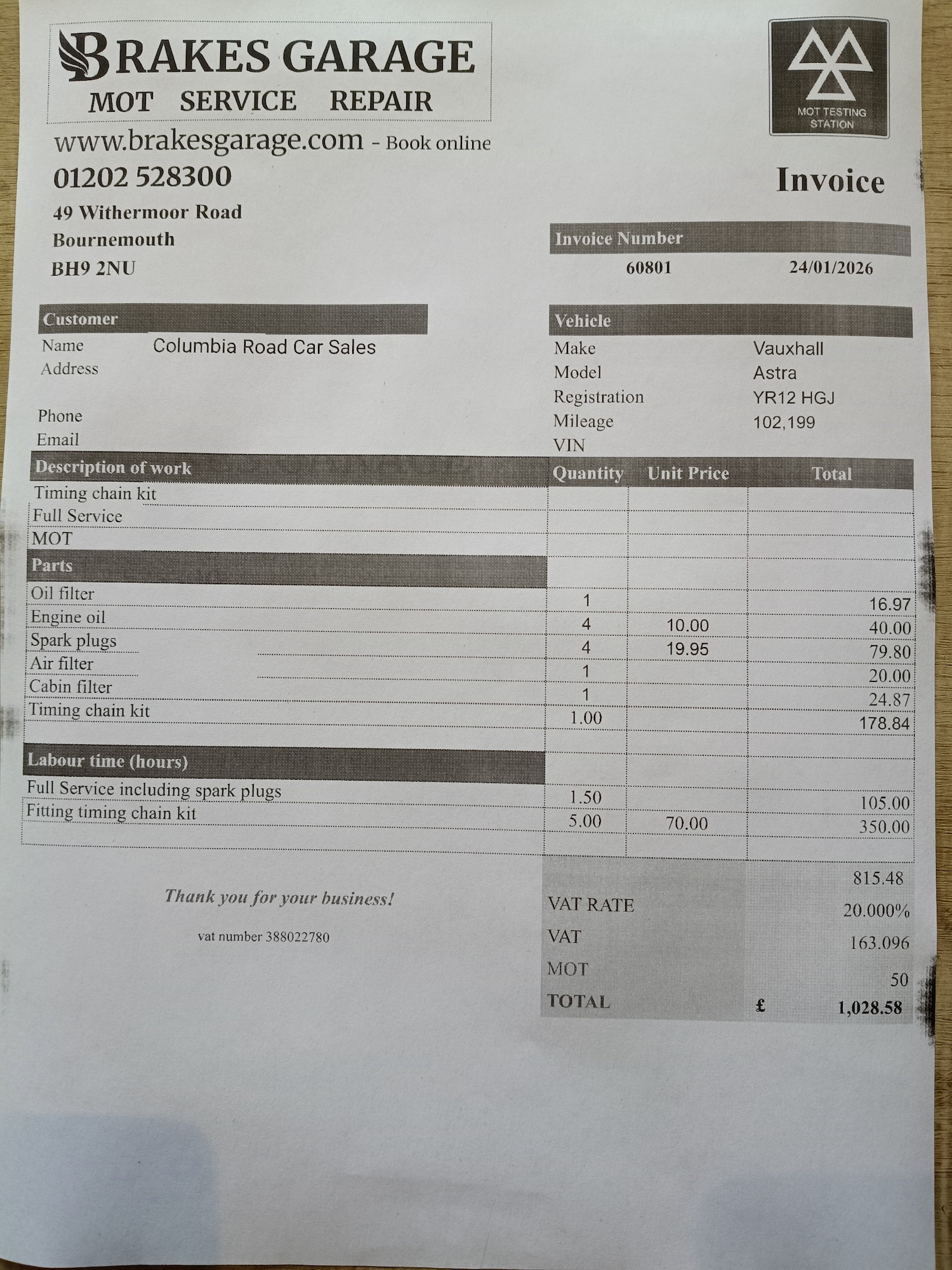 Used Vauxhall Astra 2012 for sale - 77392715: Photo 34