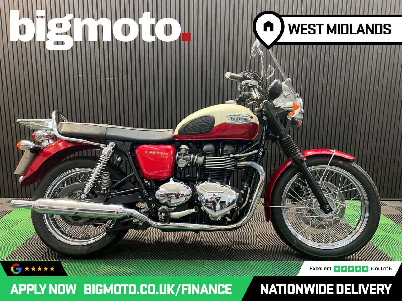Used Triumph Bonneville T100 for sale - 78434742: Photo 2