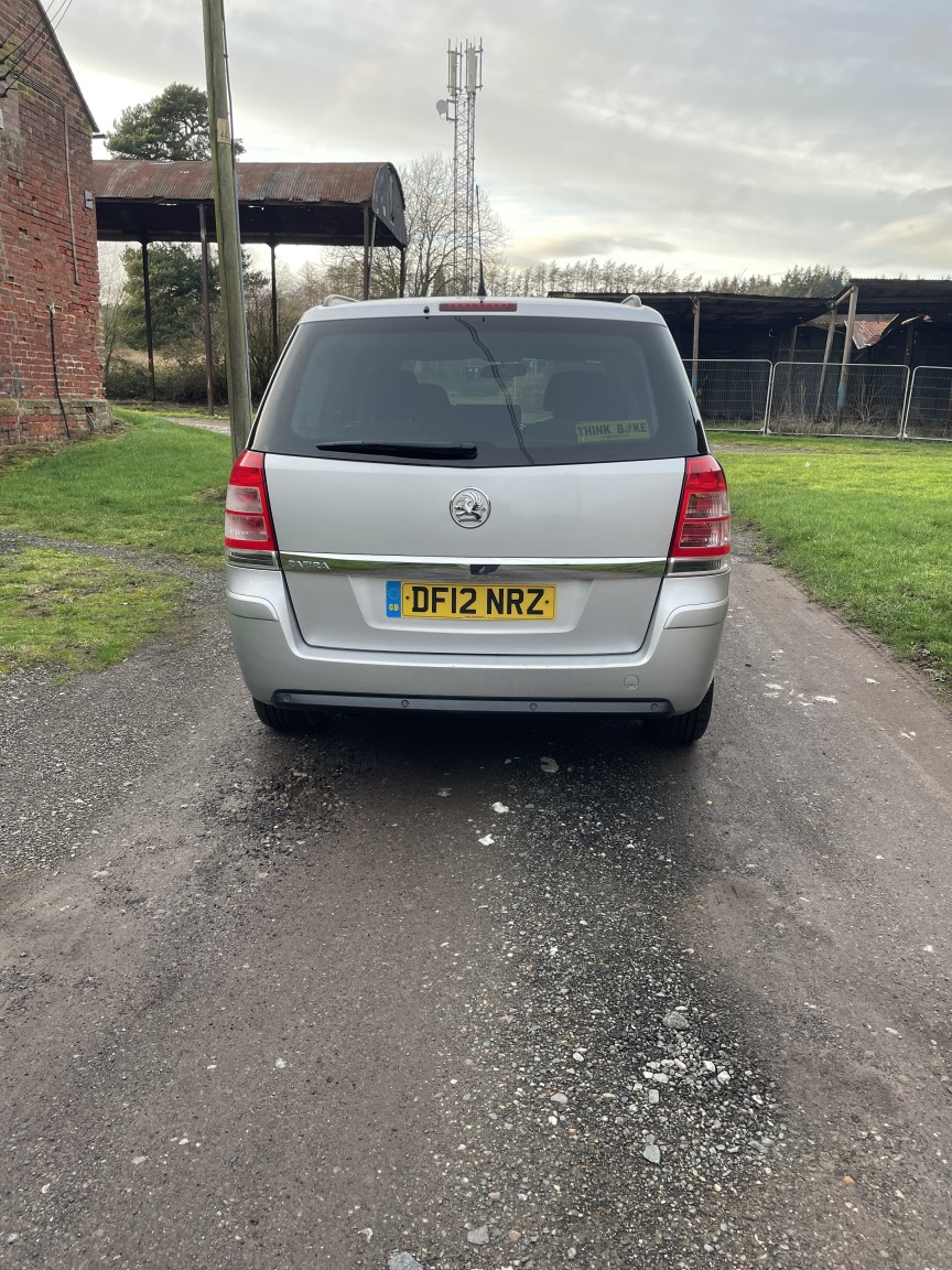 Used Vauxhall Zafira 2012 for sale - 77487240: Photo 8