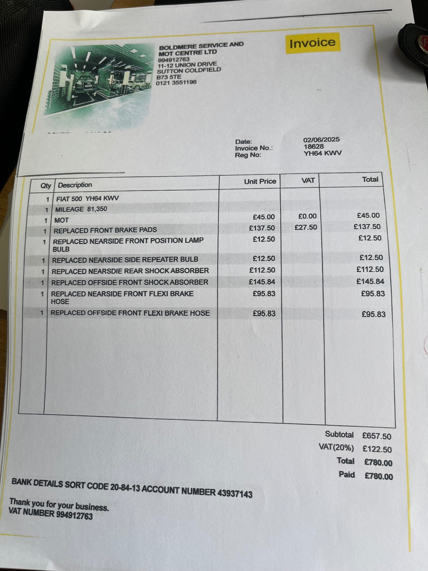 Used Fiat 500 2014 for sale - 77954300: Photo 22