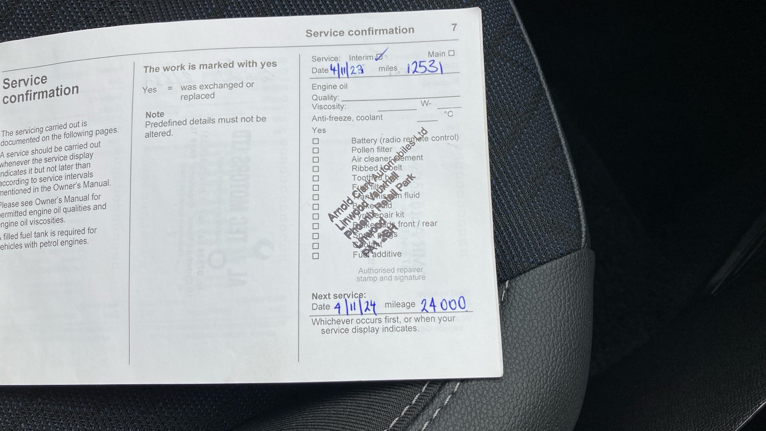 Vehicle 40