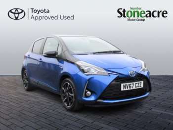 (67) - 1.5 VVT-h Blue Bi-Tone Hatchback 5dr Petrol Hybrid E-CVT Euro 6 (s/s) (100