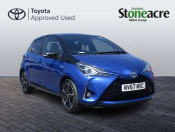 2018 (67) - 1.5 VVT-h Blue Bi-Tone Hatchback 5dr Petrol Hybrid E-CVT Euro 6 (s/s) (100
