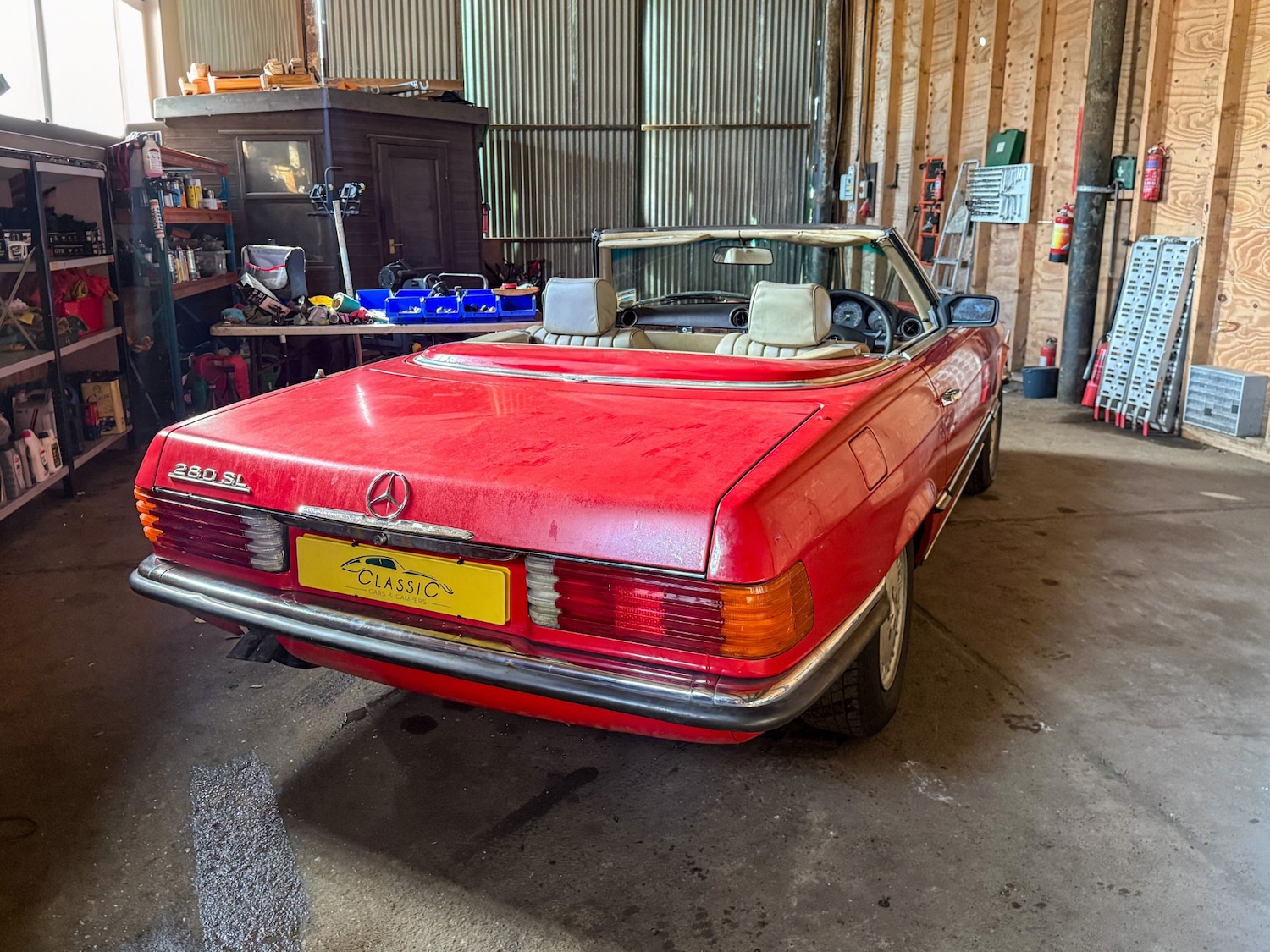 Used Mercedes-Benz 280 SL 1985 for sale - 77663558: Photo 9