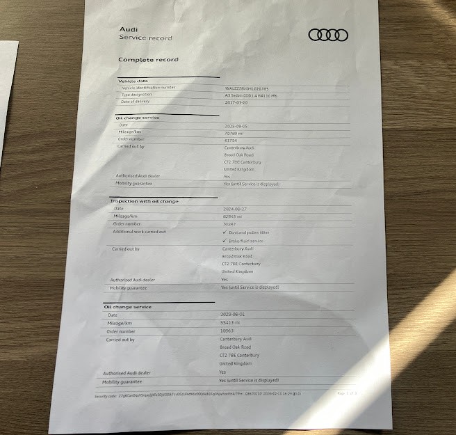 Used Audi A3 2017 for sale - 77844994: Photo 12