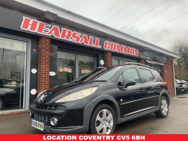 Cheap Peugeot 207 2008 (08) - 1.6 SW OUTDOOR 5d 108 BHP 5-Door for sale in Coventry, West Midlands