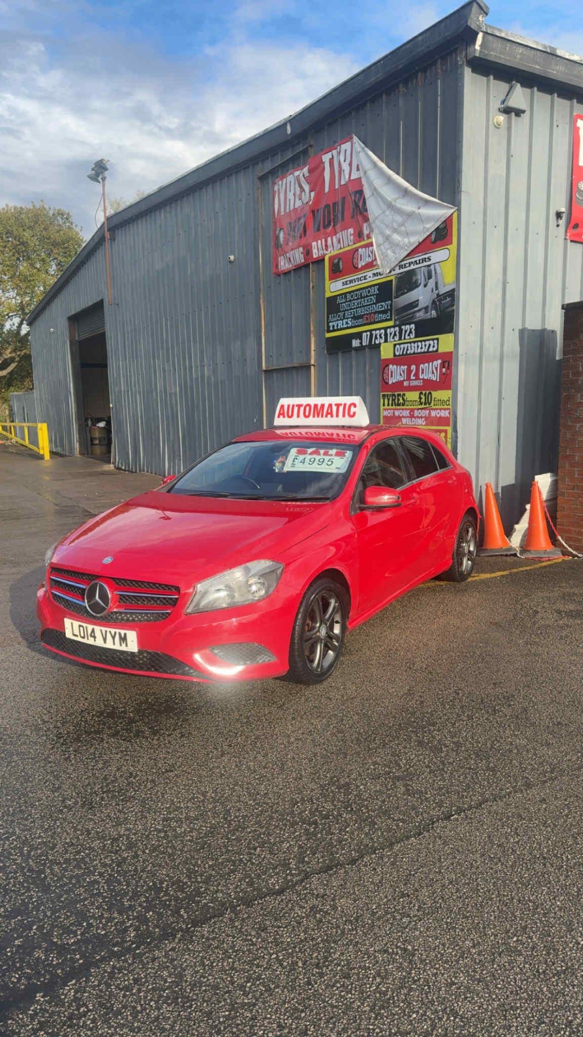 Used Mercedes-Benz A-Class 2014 for sale - 76343948: Photo 1