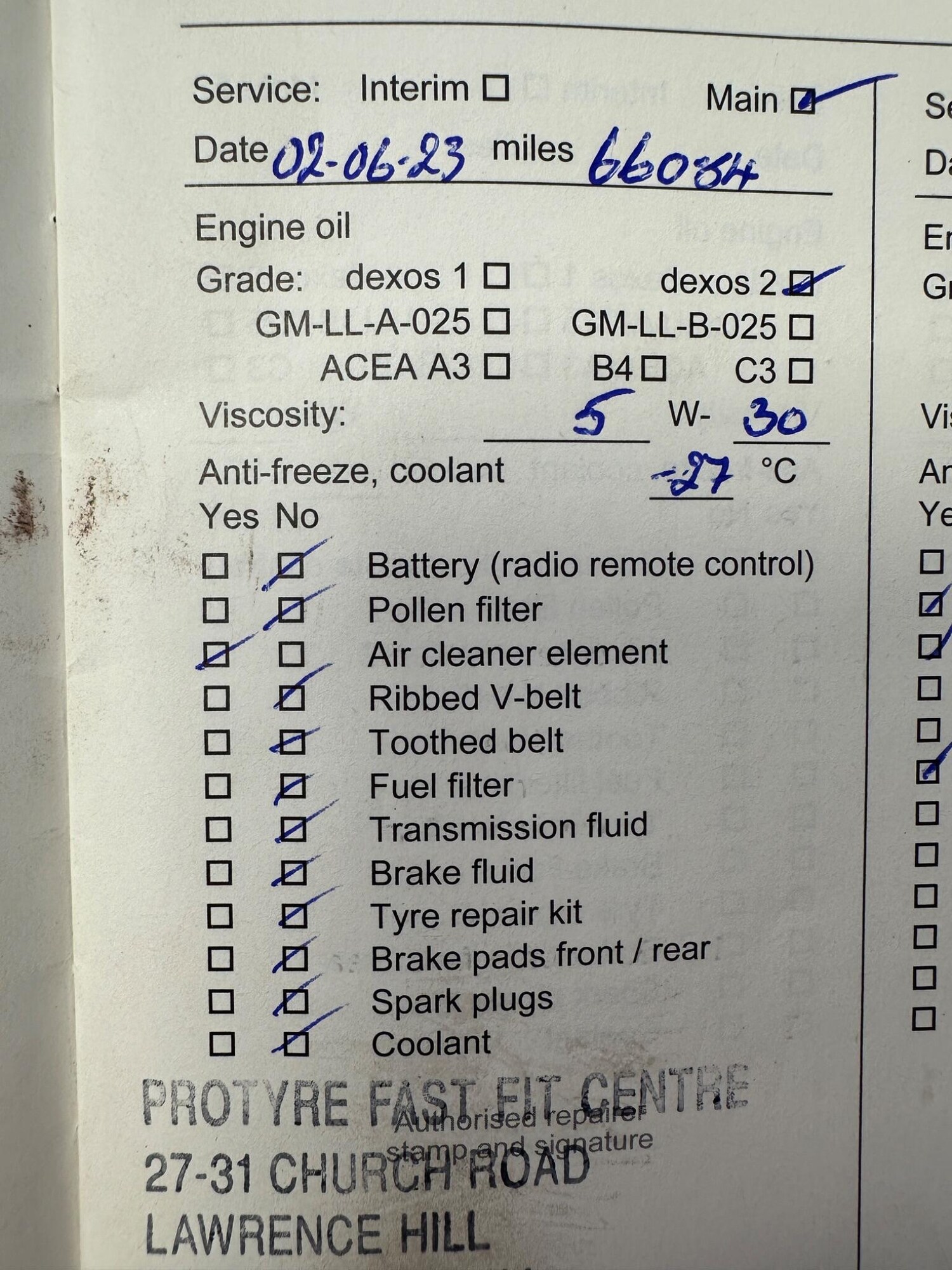 Vehicle 32