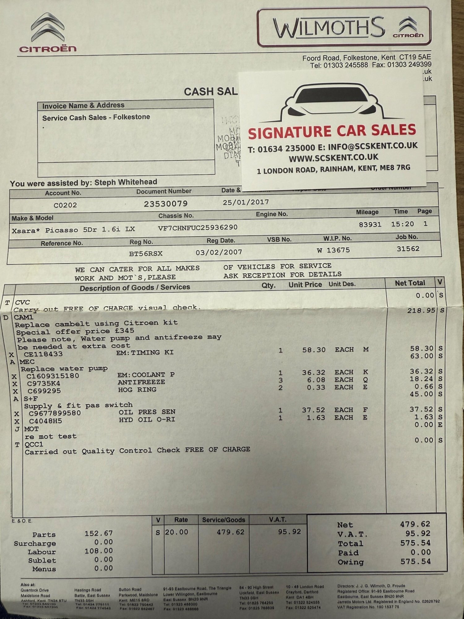 Used Citroen Xsara Picasso 2007 for sale - 76819740: Photo 25