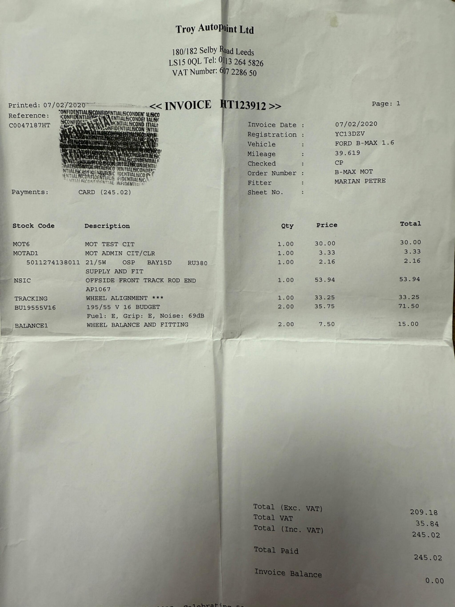 Used Ford B-MAX 2013 for sale - 76798671: Photo 34