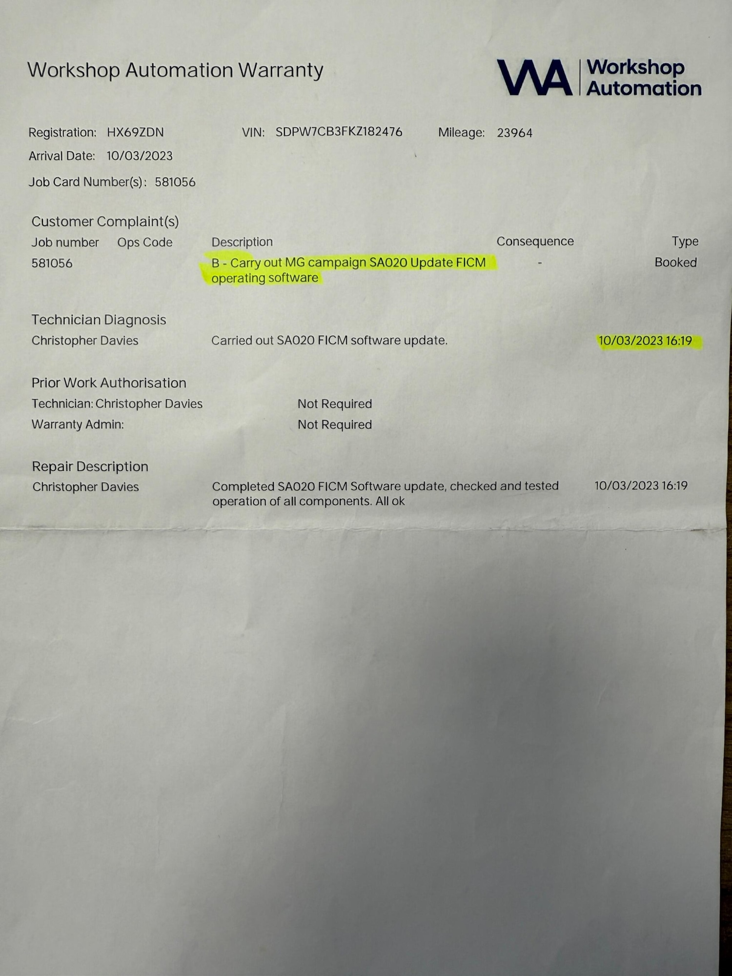 Used MG MG ZS 2019 for sale - 76520236: Photo 36