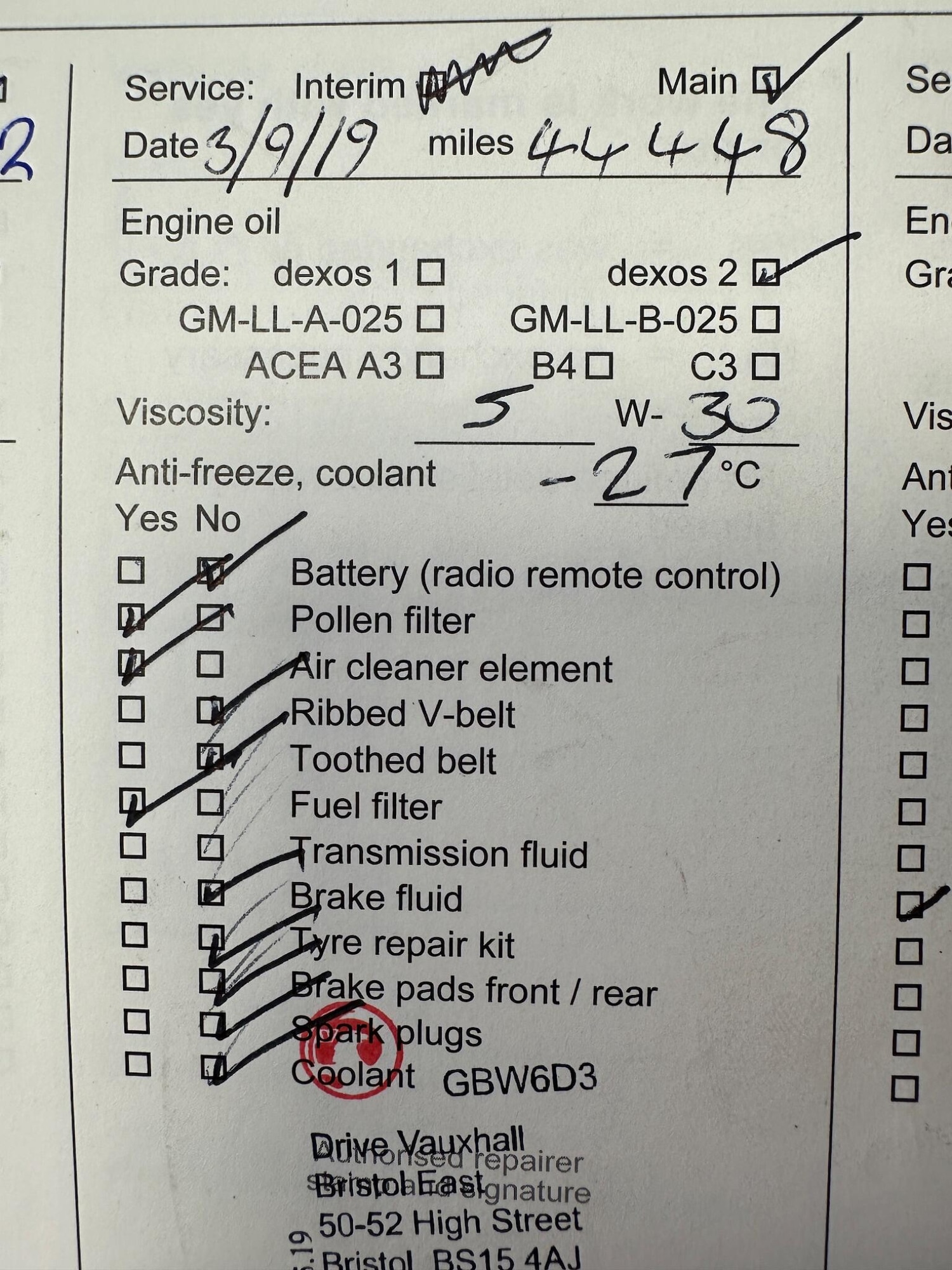 Vehicle 30