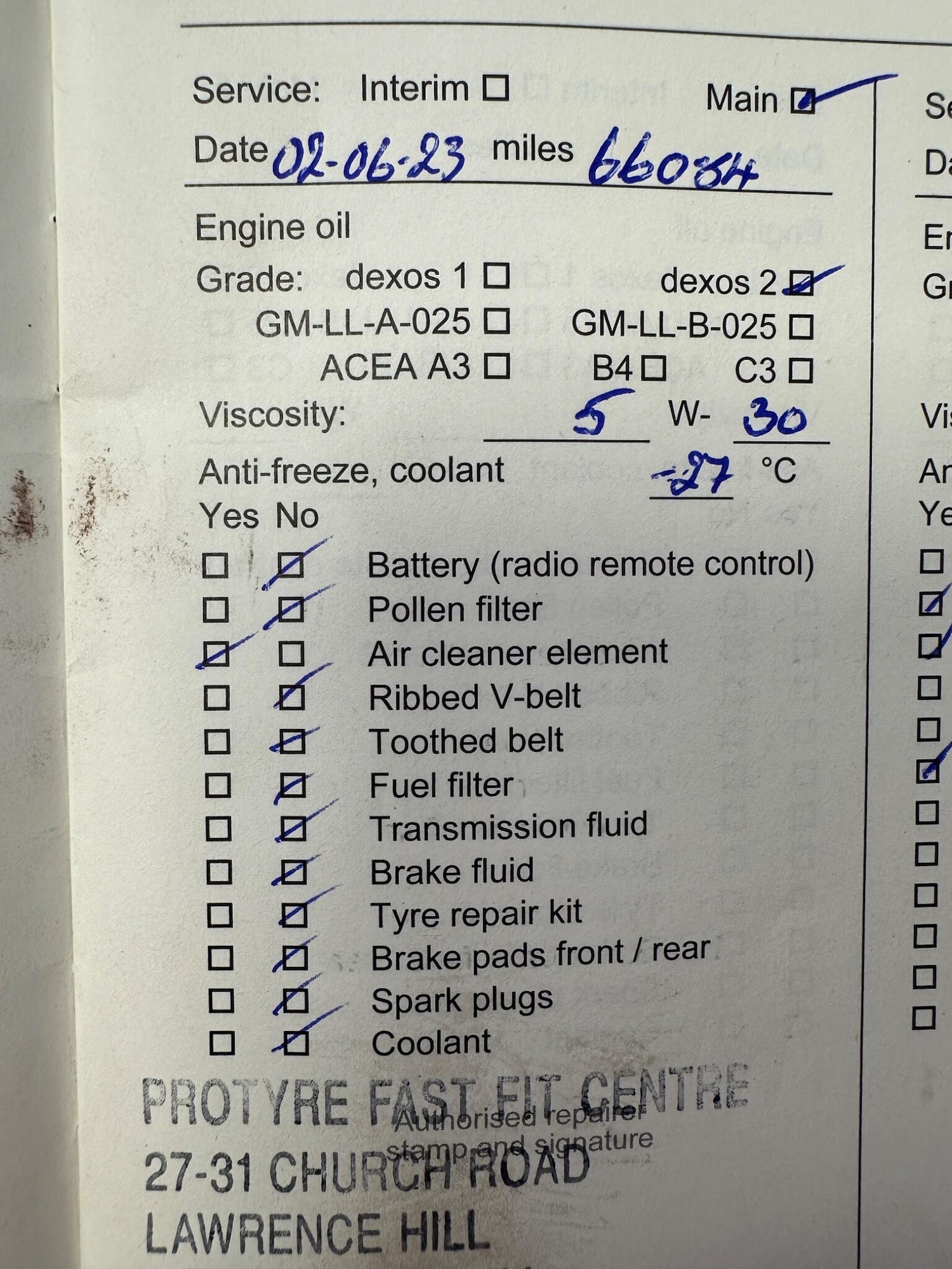 Vehicle 32