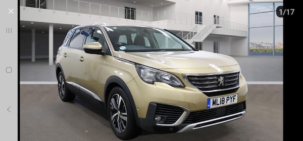 Used Peugeot 5008 2018 for sale - 76270884: Photo 1
