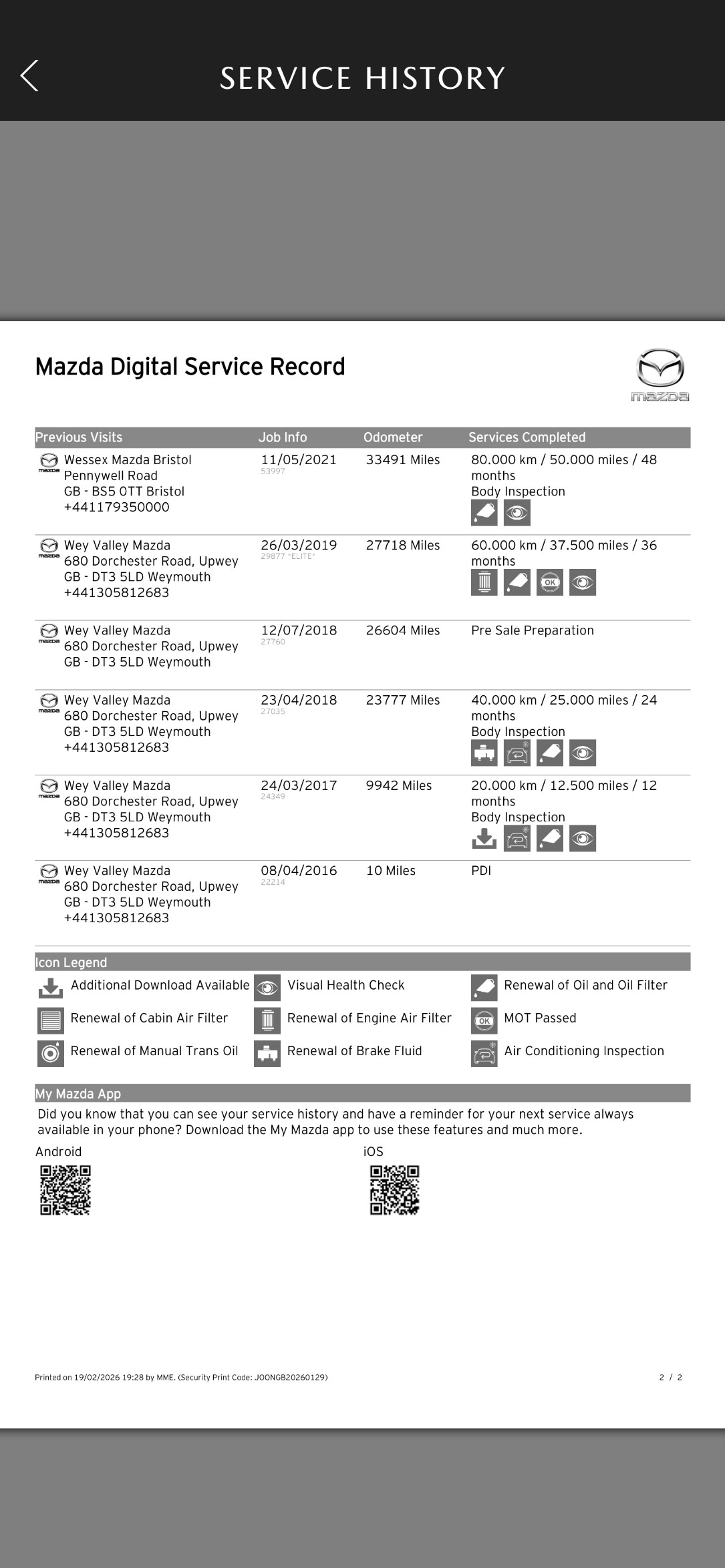 Used Mazda MX-5 2016 for sale - 77609479: Photo 6