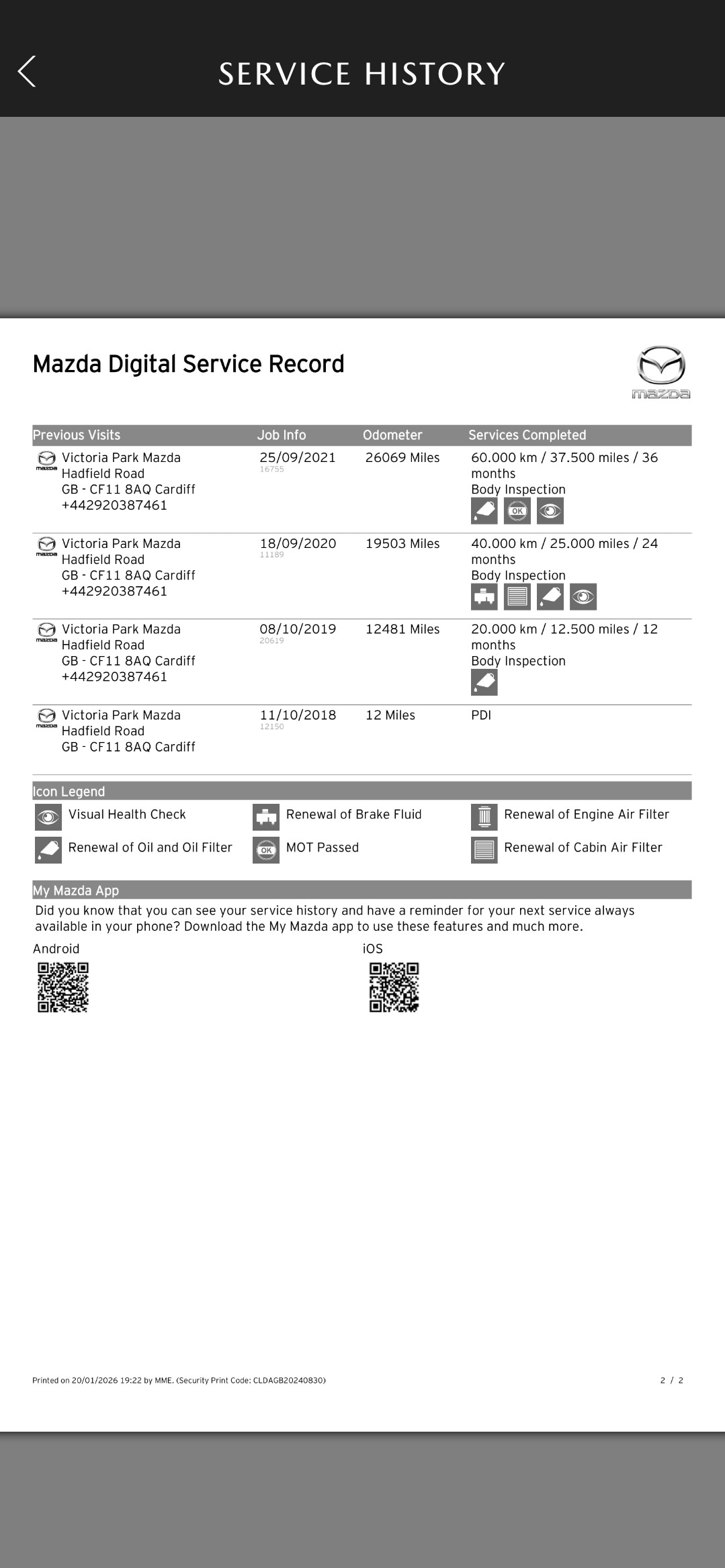 Used Mazda MX-5 2018 for sale - 77170733: Photo 3