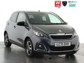 2021 - PEUGEOT 108 1.0 Allure Hatchback 5dr Petrol Manual Euro 6 (s/s) (72 ps)