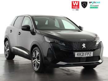 2021 - PEUGEOT 3008 1.5 BlueHDi Allure SUV 5dr Diesel EAT Euro 6 (s/s) (130 ps) A