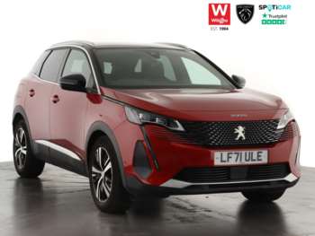 2021 - PEUGEOT 3008 1.2 PureTech GT SUV 5dr Petrol Manual Euro 6 (s/s) (130 ps)