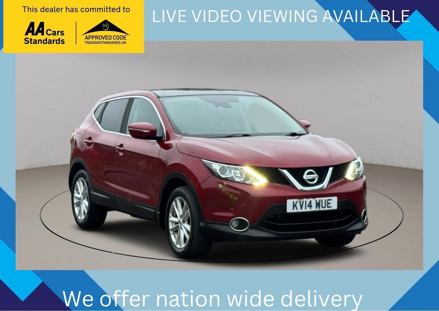 Used Nissan Qashqai 2014 for sale - 76597460: Photo 1