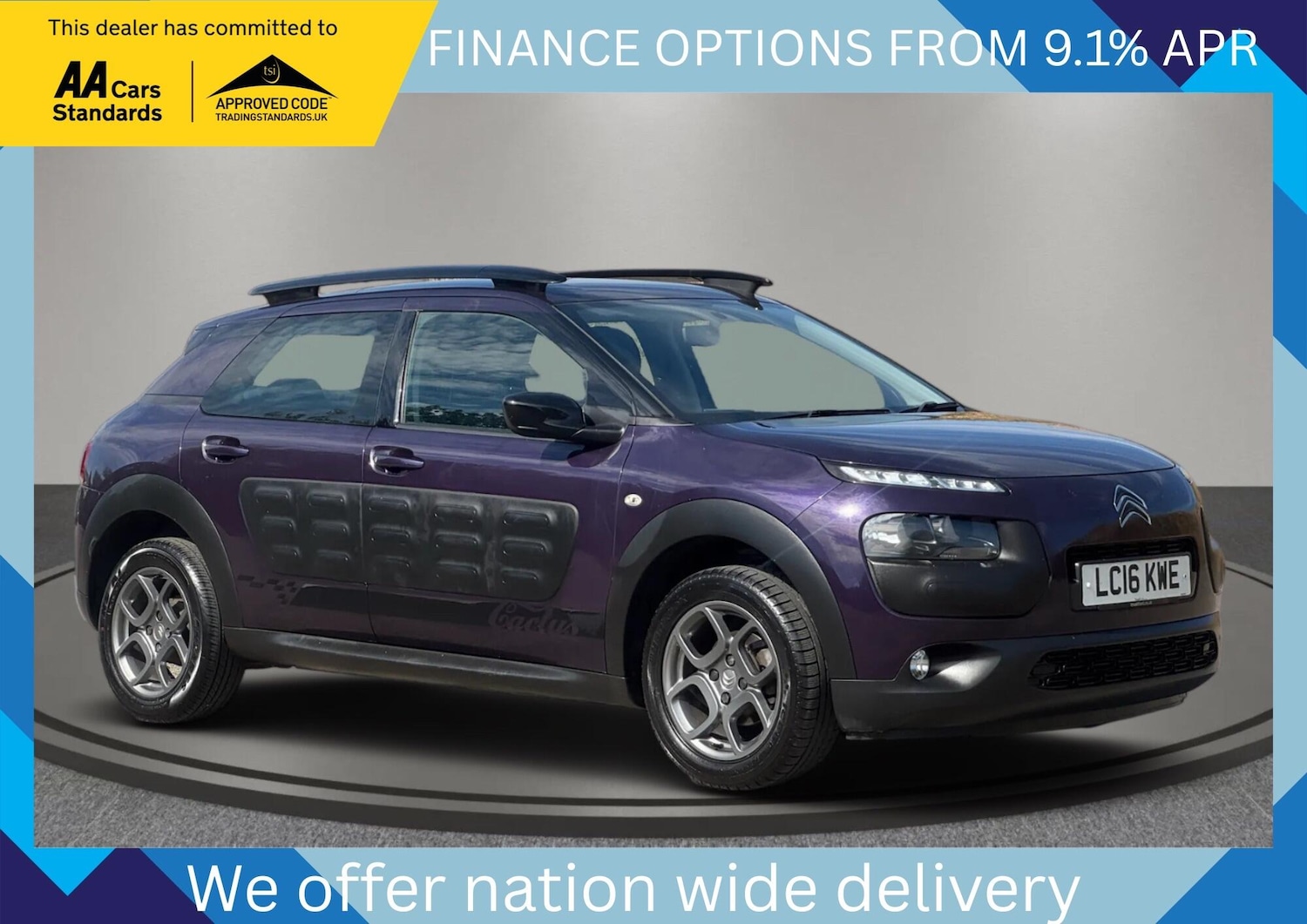 Used Citroen C4 Cactus 2016 for sale - 76800996: Photo 1