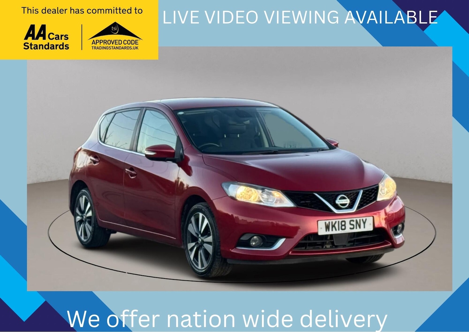 Used Nissan Pulsar 2018 for sale - 77097596: Photo 1