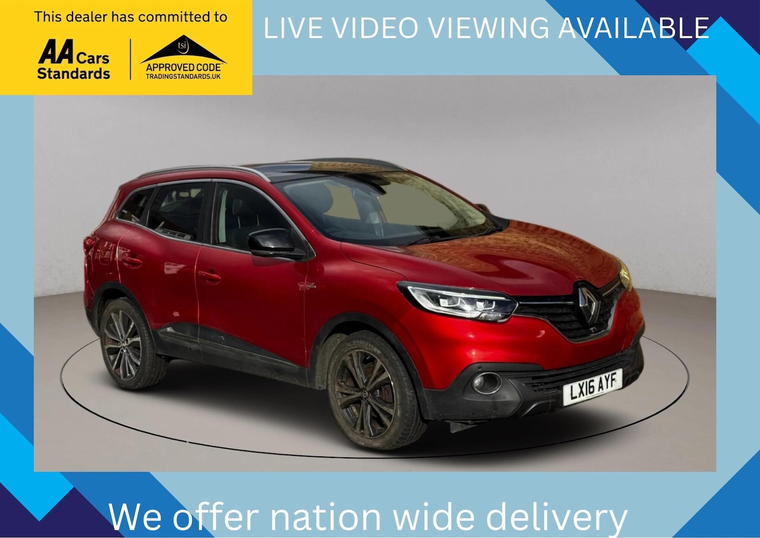 Used Renault Kadjar 2016 for sale - 77396464: Photo 1