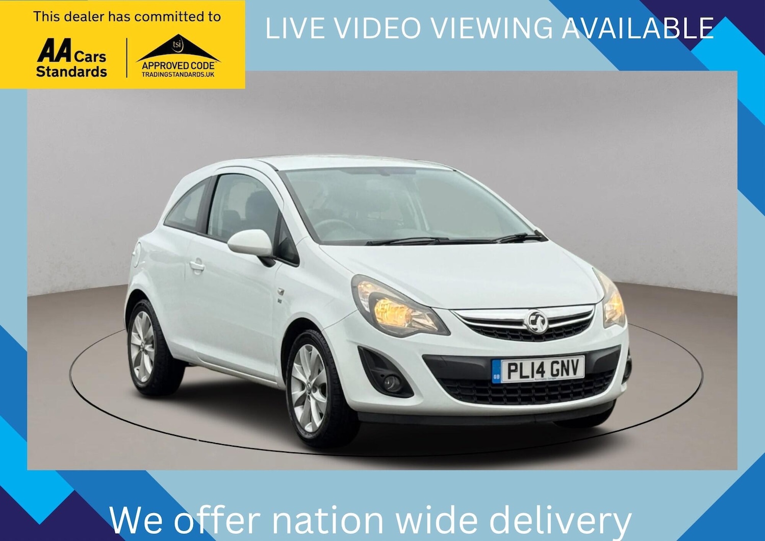 Used Vauxhall Corsa 2014 for sale - 76608428: Photo 1