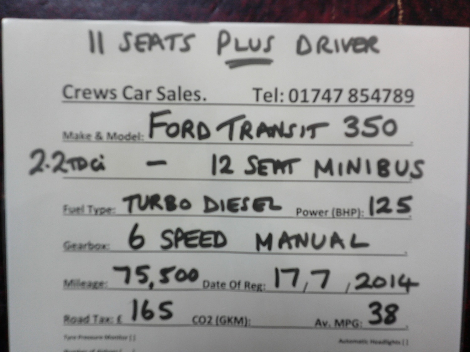 Vehicle 12