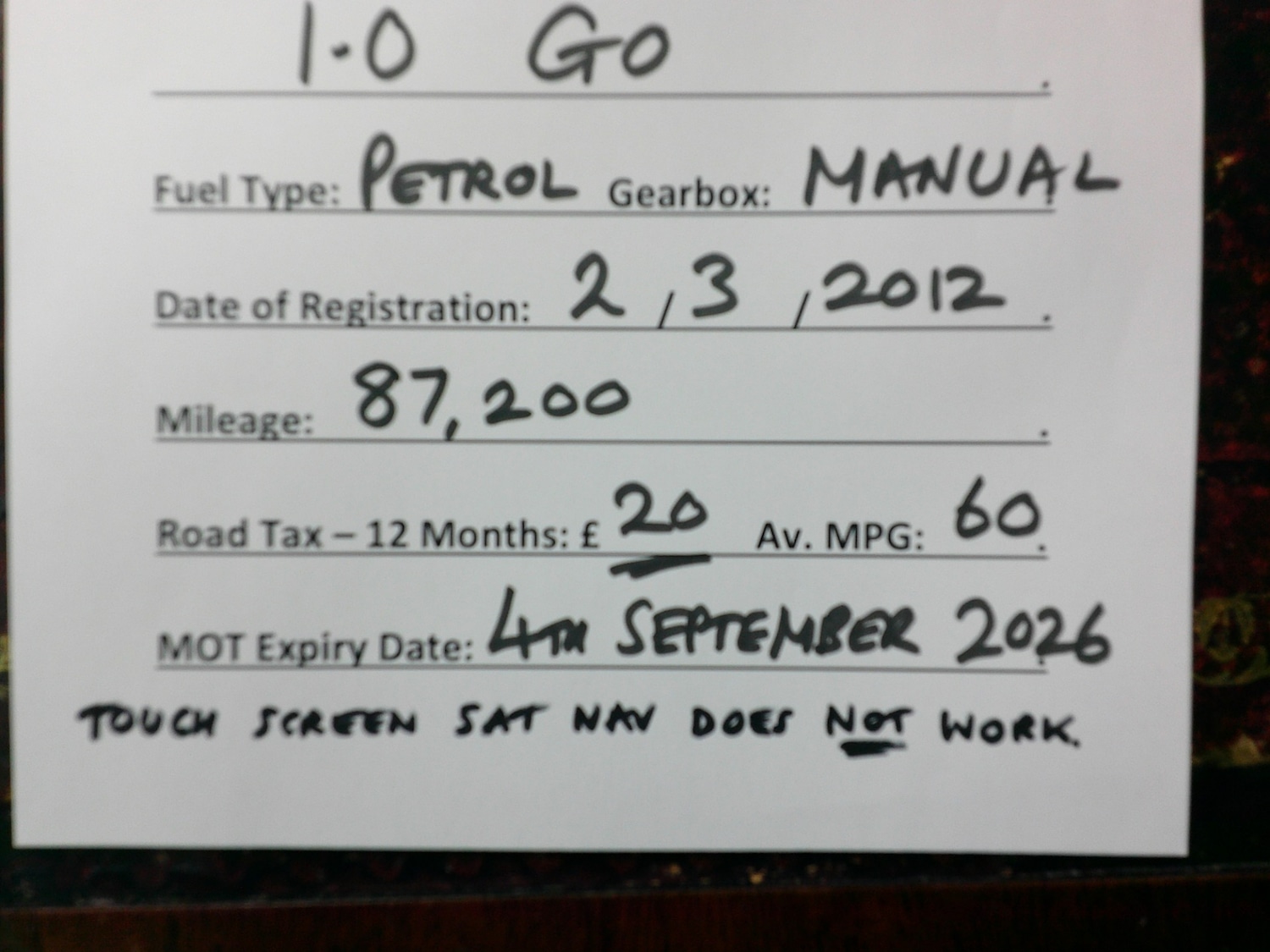 Used Toyota AYGO 2012 for sale - 76576975: Photo 18