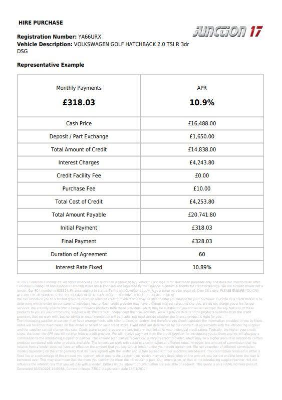 Used Volkswagen Golf 2017 for sale - 78073205: Photo 2