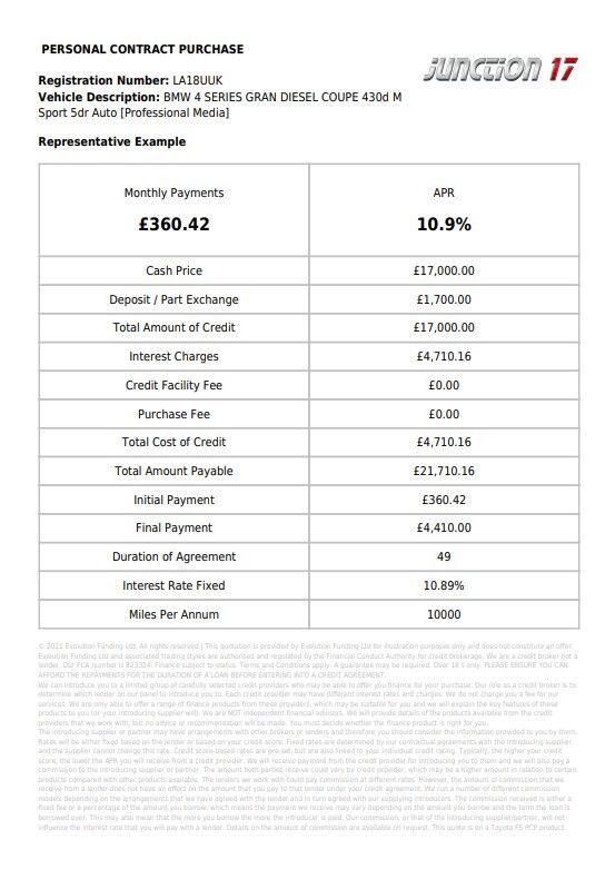 Used BMW 4 Series 2018 for sale - 78007189: Photo 2