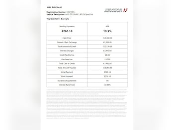 Used Audi TT 2017 for sale - 78334560: Photo