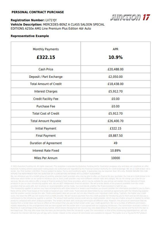 Used Mercedes-Benz A-Class 2021 for sale - 78170781: Photo 2