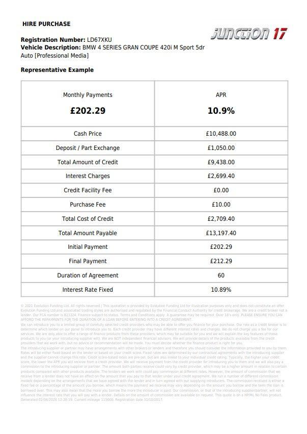 Used BMW 4 Series 2017 for sale - 78156891: Photo 2