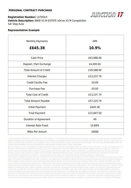 Used BMW X3 M for sale - 78156904: Photo 2
