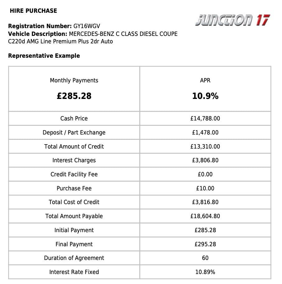 Used Mercedes-Benz C Class 2016 for sale - 78100107: Photo 2