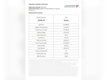 Used Abarth 595 2021 for sale - 78375100: Photo