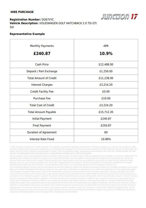 Used Volkswagen Golf for sale - 78046953: Photo 2