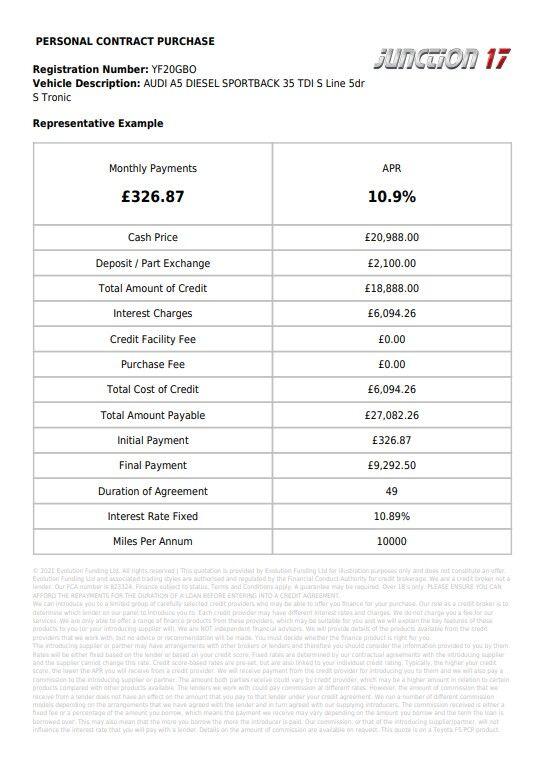 Used Audi A5 2020 for sale - 78047293: Photo 3