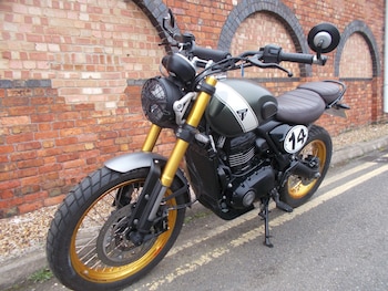 Used Triumph SCRAMBLER 400 X 2024 for sale - bike-77584308: Photo