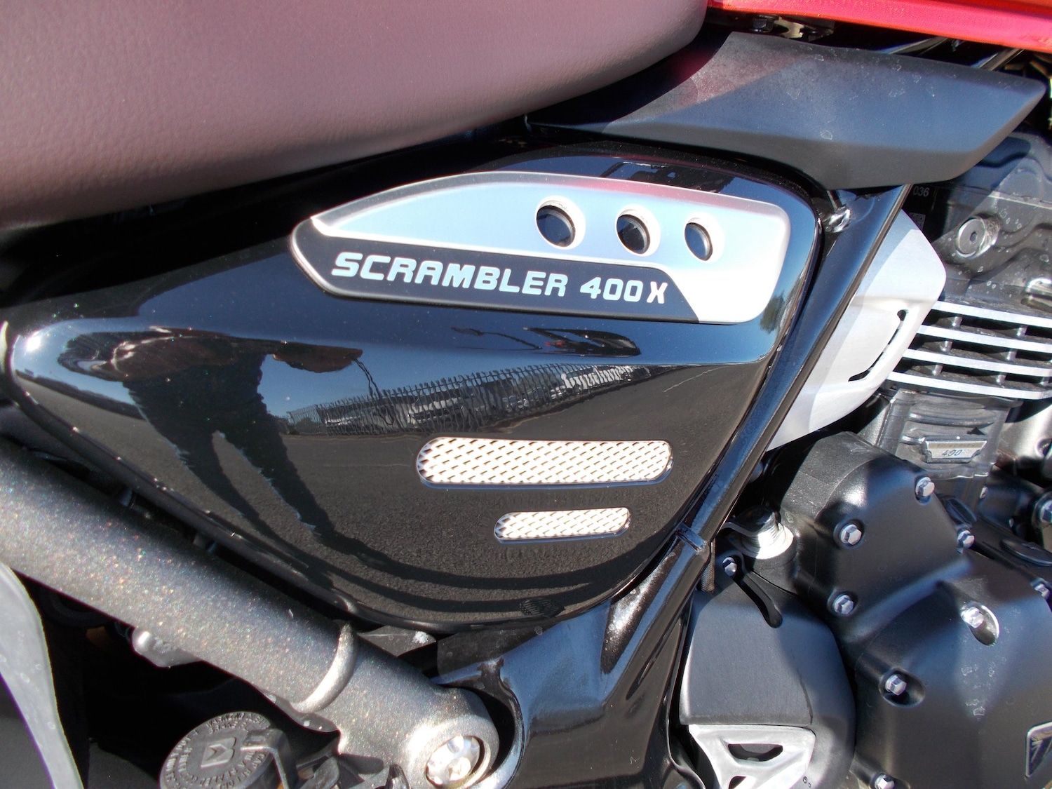 Used Triumph SCRAMBLER 400 X 2025 for sale - 78373775: Photo 20