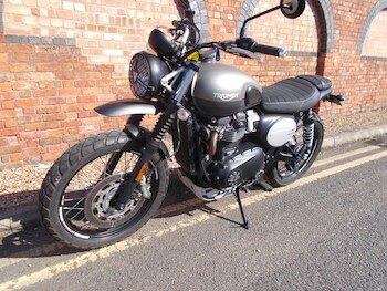 Used Triumph STREET SCRAMBLER SANDSTORM undefined for sale - bike-78273669: Photo