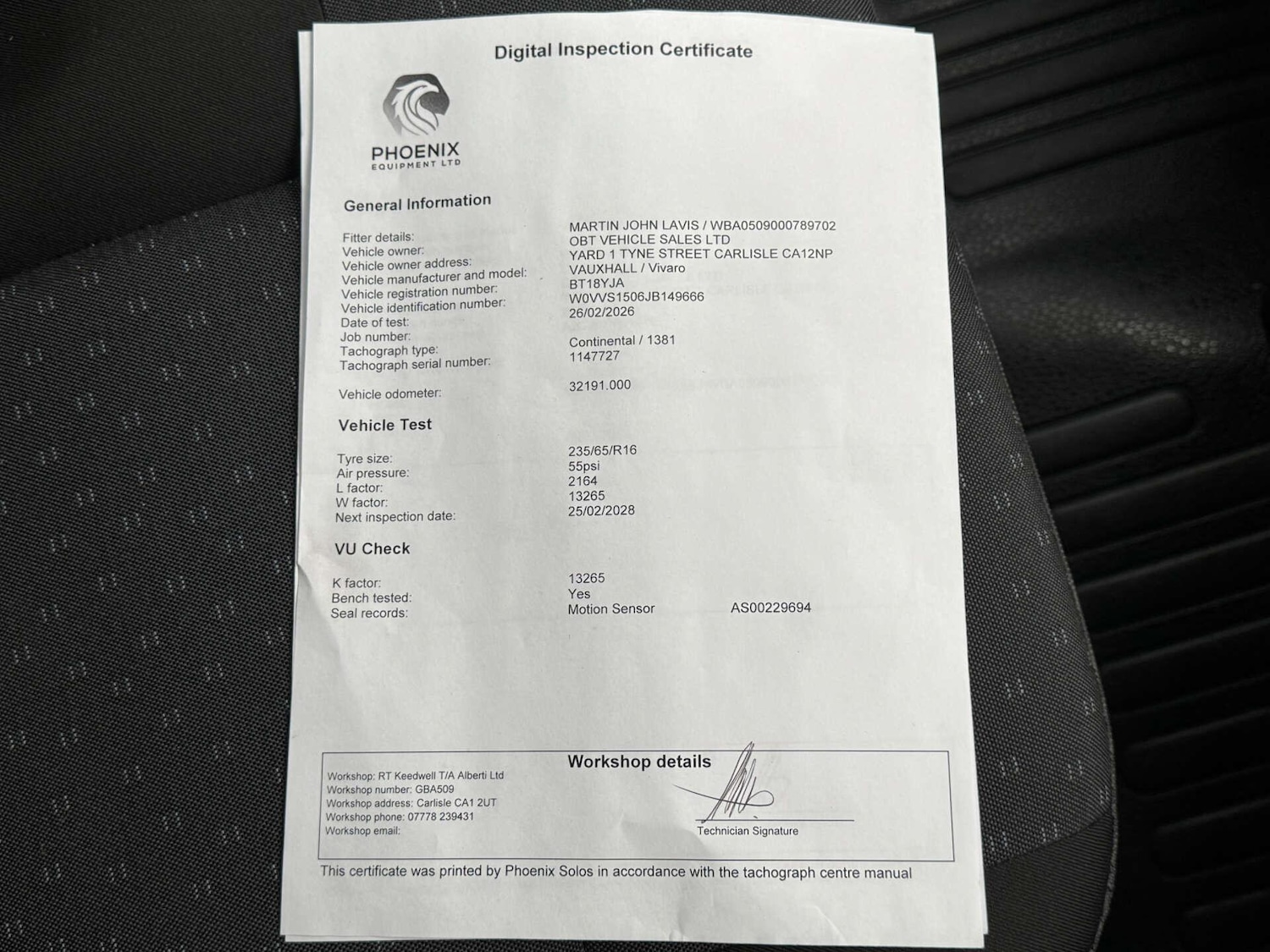 Used Vauxhall Movano 2018 for sale - 77771400: Photo 21