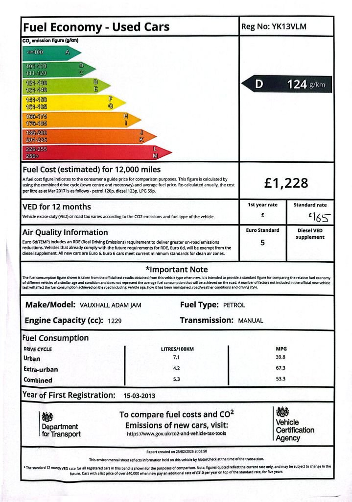 Used Vauxhall ADAM 2013 for sale - 78056362: Photo 21