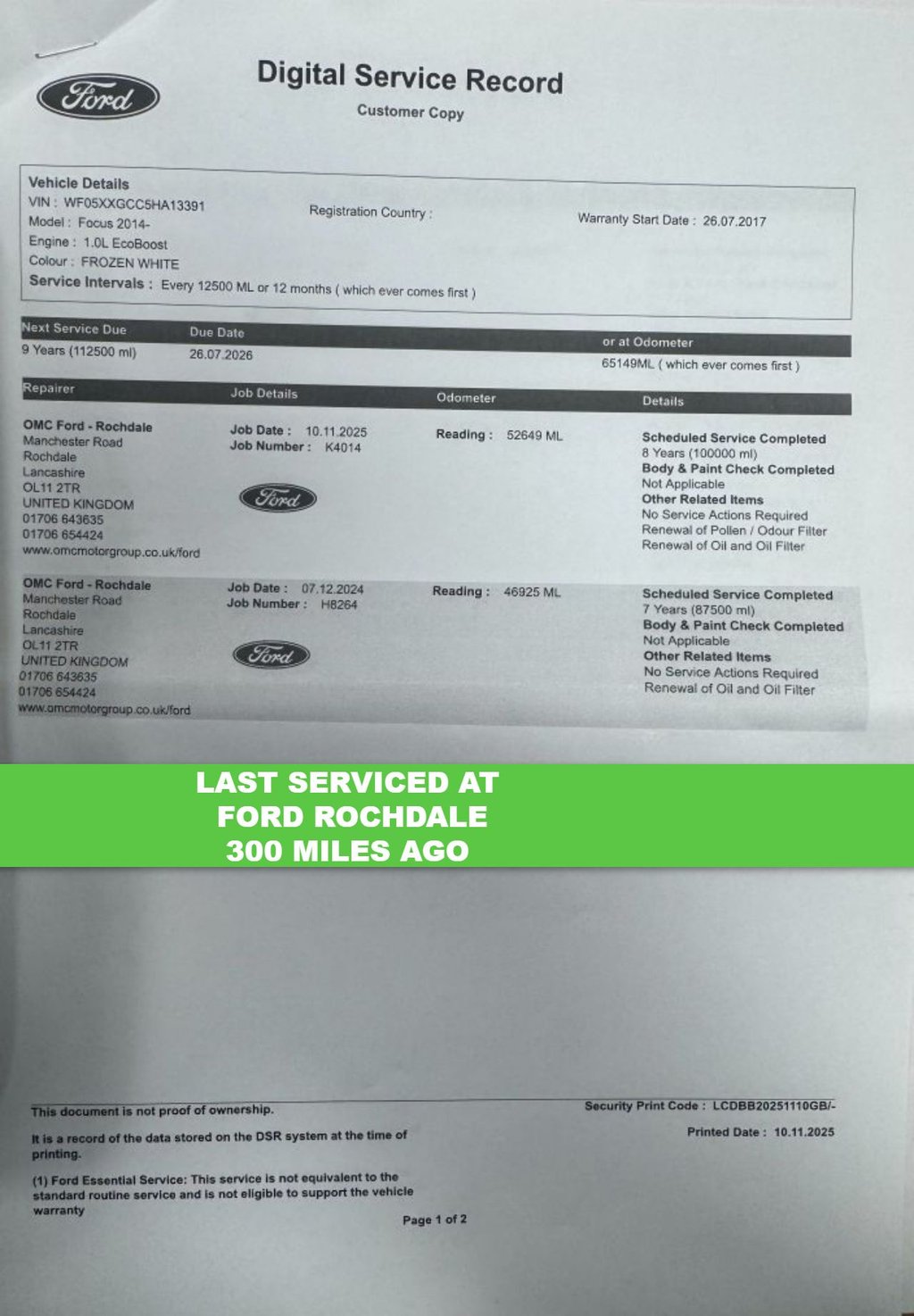 Used Ford Focus 2017 for sale - 77133618: Photo 10