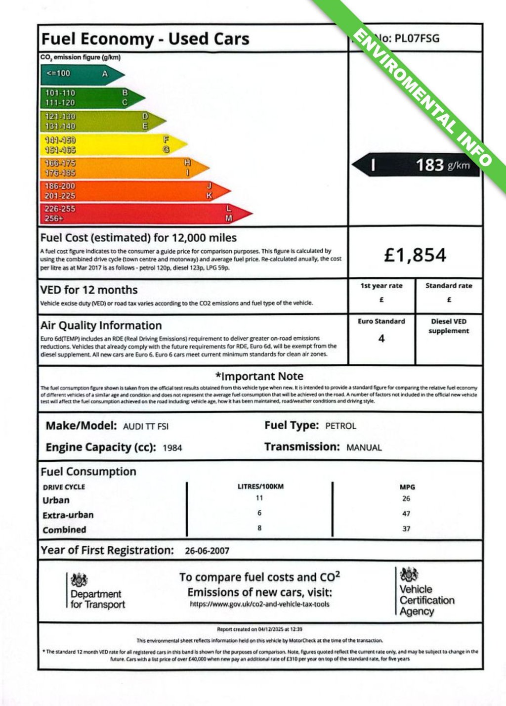 Used Audi TT 2007 for sale - 76970042: Photo 32